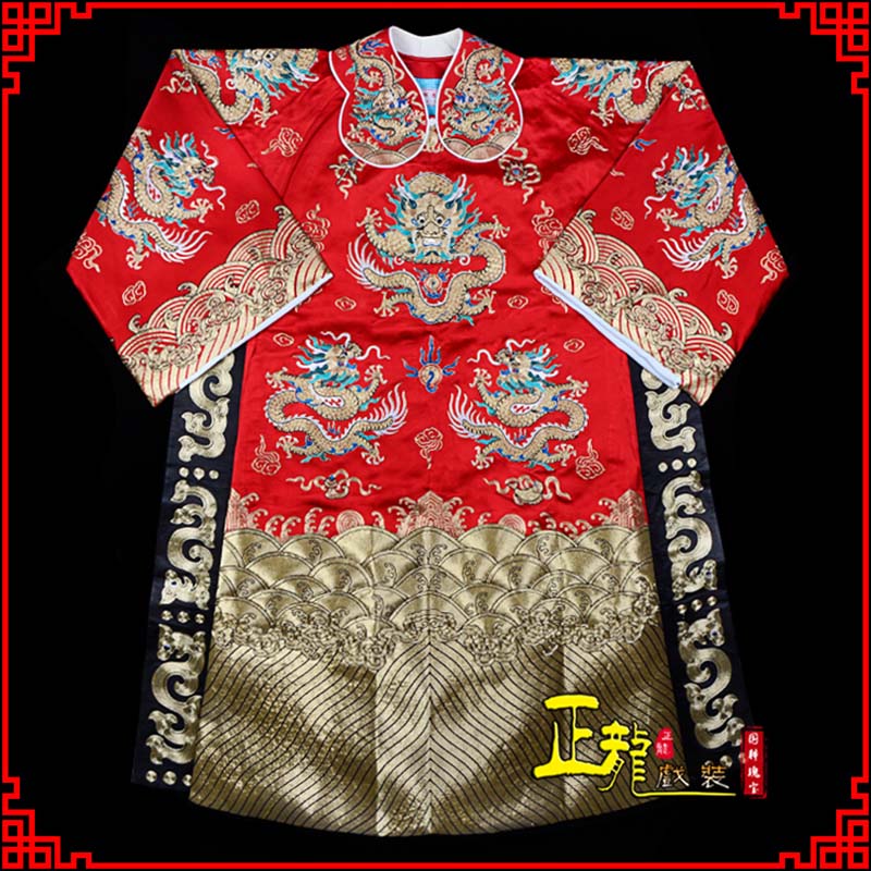 淮安皇帝蟒袍全金八宝团龙蟒