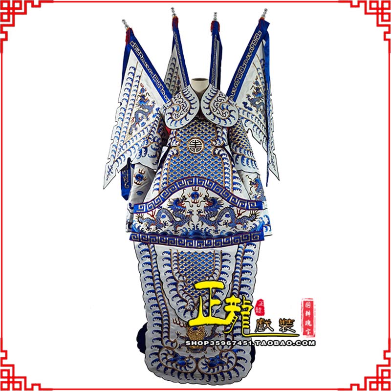 淮安武生武将大靠祥龙勾金